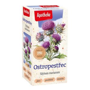 APOTHEKE Ostropestřec mariánský čaj 20 sáčků obraz