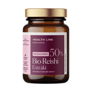 HEALTH LINK Reishi extrakt BIO 90 kapslí obraz