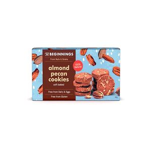 THE BEGINNINGS Sušenky mandlové s pekanovými ořechy bezlepkové 80 g obraz