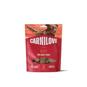 CARNILOVE Dog jerky beef sušené hovězí filety pro psy 100 g obraz