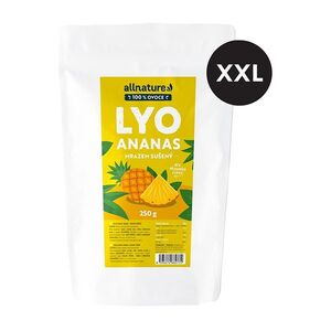 ALLNATURE Ananas sušený mrazem XXL 250 g obraz