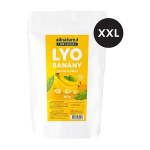 ALLNATURE Banány sušené mrazem XXL 250 g obraz