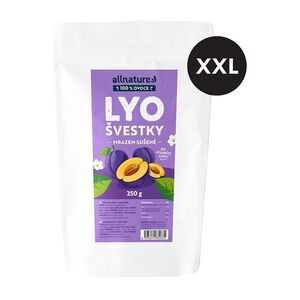 ALLNATURE Švestky sušené mrazem XXL 250 g obraz