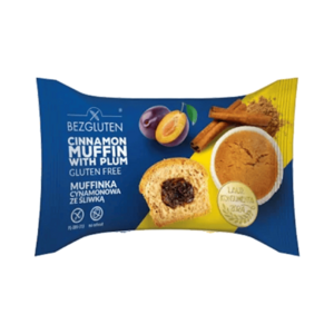 BEZGLUTEN Muffin švestka se skořicí bez lepku 60 g obraz
