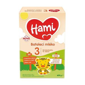 HAMI 3 Batolecí mléko od ukončeného 12 do 24 měsíce 600 g obraz