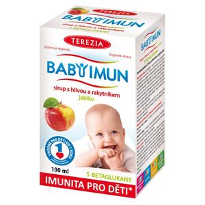 TEREZIA Baby imun sirup s hlívou a rakytníkem jablko 100 ml obraz