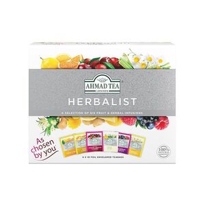 AHMAD TEA Herbalist bylinné a zelené čaje 60 sáčků obraz