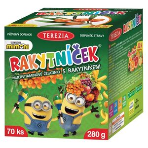 TEREZIA Rakytníček multivitamínové želatinky MIMONI 70 kusů obraz