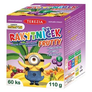 TEREZIA Rakytníček FRUTTY ovocné želatinky s rakytníkem MIMONI 60 kusů obraz