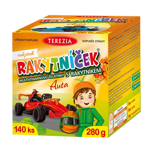 TEREZIA Rakytníček želatinky auta 140 kusů obraz