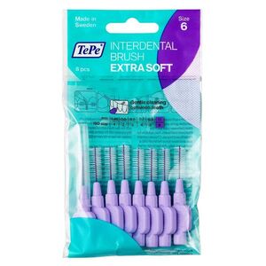 TEPE Mezizubní kartáčky Extra Soft fialové 1, 1 mm v sáčku 8 ks obraz