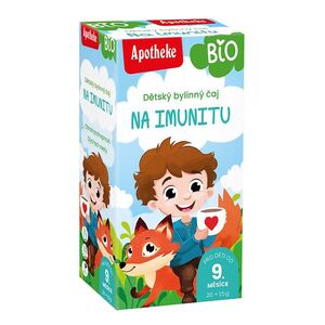 APOTHEKE Dětský čaj na imunitu BIO 20 sáčků obraz