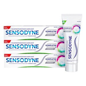 SENSODYNE Kompletní ochrana Whitening Zubní pasta 3 x 75 ml obraz