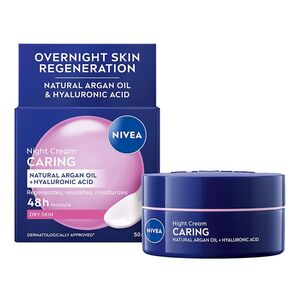 NIVEA Výživný noční krém pro suchou až citlivou pleť 50 ml obraz