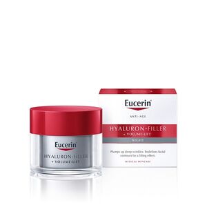 EUCERIN Hyaluron-Filler + Volume Lift Noční krém 50 ml obraz