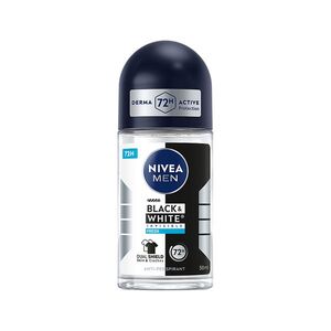 NIVEA Men Black & White Invisible Fresh Kuličkový antiperspirant 50 ml obraz
