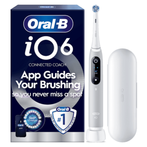 ORAL-B iO6 Series Grey Opal elektrický zubní kartáček obraz