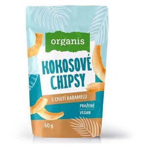 ORGANIS Kokosové chipsy s karamelem 60 g obraz