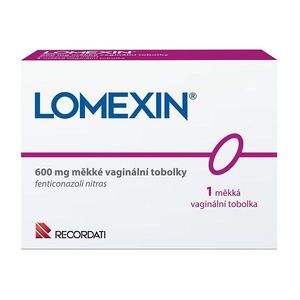 LOMEXIN 600mg vaginální tobolka 1 kus obraz