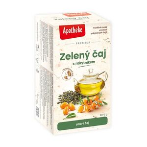 APOTHEKE Zelený čaj s rakytníkem 20 sáčků obraz