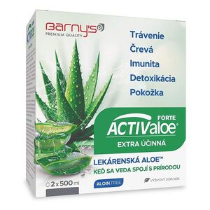 BARNY´S ACTIValoe forte lékárenská dvojbalení 2 x 500 ml obraz