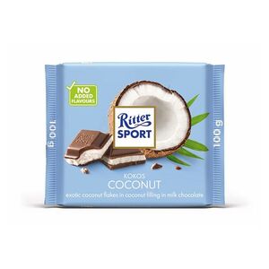 RITTER SPORT Kokosová čokoláda 100 g obraz