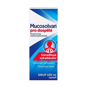 MUCOSOLVAN Pro dospělé 30 mg/5 ml sirup 100 ml obraz