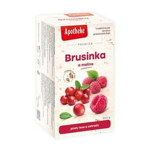 APOTHEKE Brusinka a malina 20 sáčků obraz