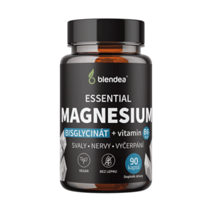BLENDEA Magnesium Bisglycinát s vitamínem B6 90 kapslí obraz