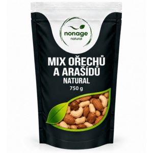 NONAGE Mix ořechů a arašídů natural nesolených 750 g obraz