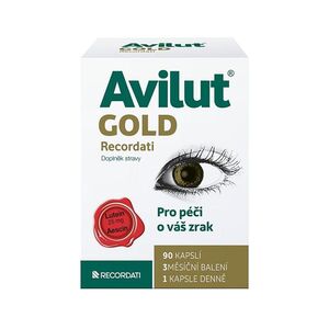 AVILUT Gold Recordati 90 kapslí obraz