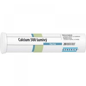 GENERICA Calcium 500 forte 20 šumivých tablet obraz
