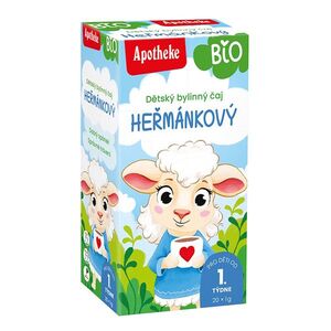 APOTHEKE Dětský čaj BIO heřmánkový 20 sáčků obraz