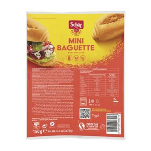 SCHÄR Baguette mini bezlepkové bagety 2 kusy obraz