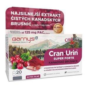BARNY´S SuperCranberry kanadské brusinky super silné 20 kapslí obraz