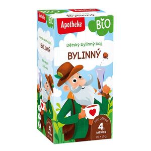 APOTHEKE Dětský bylinný čaj pro běžné pití BIO 20 sáčků obraz