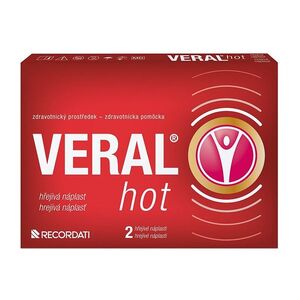 VERAL HOT hřejivá náplast 2 kusy obraz