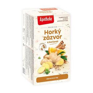 APOTHEKE Horký zázvor a koriandr čaj 20 sáčků obraz