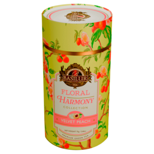 BASILUR Floral harmony velvet peach zelený čaj 75 g obraz
