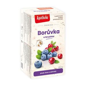 APOTHEKE Borůvka a brusinka 20 sáčků obraz