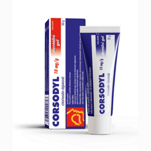 CORSODYL 10 mg/g dentální gel 50 g obraz