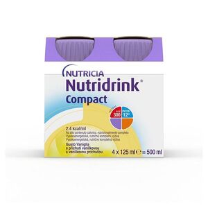 NUTRIDRINK Compact s příchutí vanilka 4 x 125 ml obraz