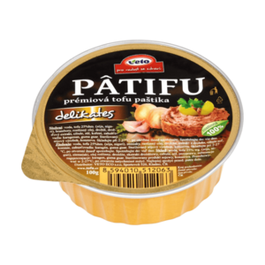 PATIFU Prémiová tofu paštika delikates 100 g obraz