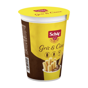 SCHÄR Tyčinky gris ciocc s kakaovým krémem bez lepku 52 g obraz