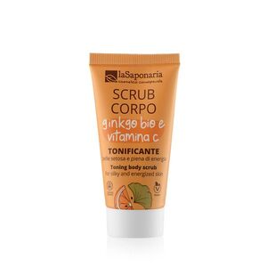LA SAPONARIA Tělový peeling s BIO ginkgo bilobou a vitamínem C 30 ml obraz