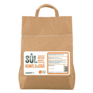 COUNTRY LIFE Sůl himálajská růžová hrubá 5 kg obraz