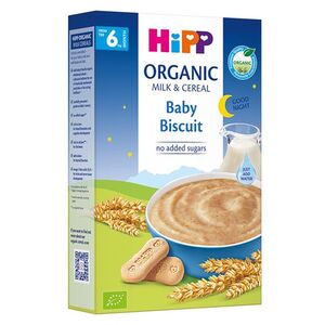 HIPP Mléčná kaše na dobrou noc s dětskými keksy BIO 250 g obraz