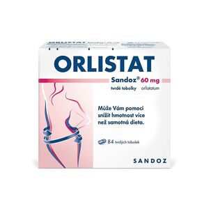 ORLISTAT SANDOZ 60 mg 84 tobolek obraz