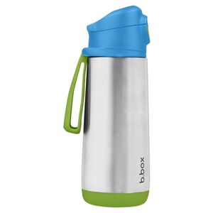 B.BOX Termoska na pití sport modrá/zelená 500 ml obraz