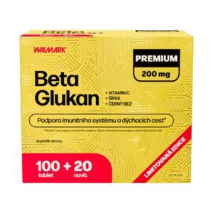 WALMARK Beta glukan PREMIUM 200 mg 100 + 20 tablet NAVÍC obraz